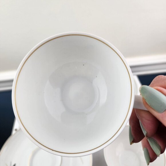 Rosenthal Geisha Lot of 6 Cups and 5 Saucers Bavaria Germany - Picture 6 of 9